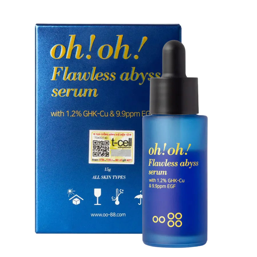 Tinh Chất Phục Hồi, Hỗ Trợ Giảm Sẹo & Trẻ Hóa Da oh!oh! Flawless Abyss Serum (15g)
