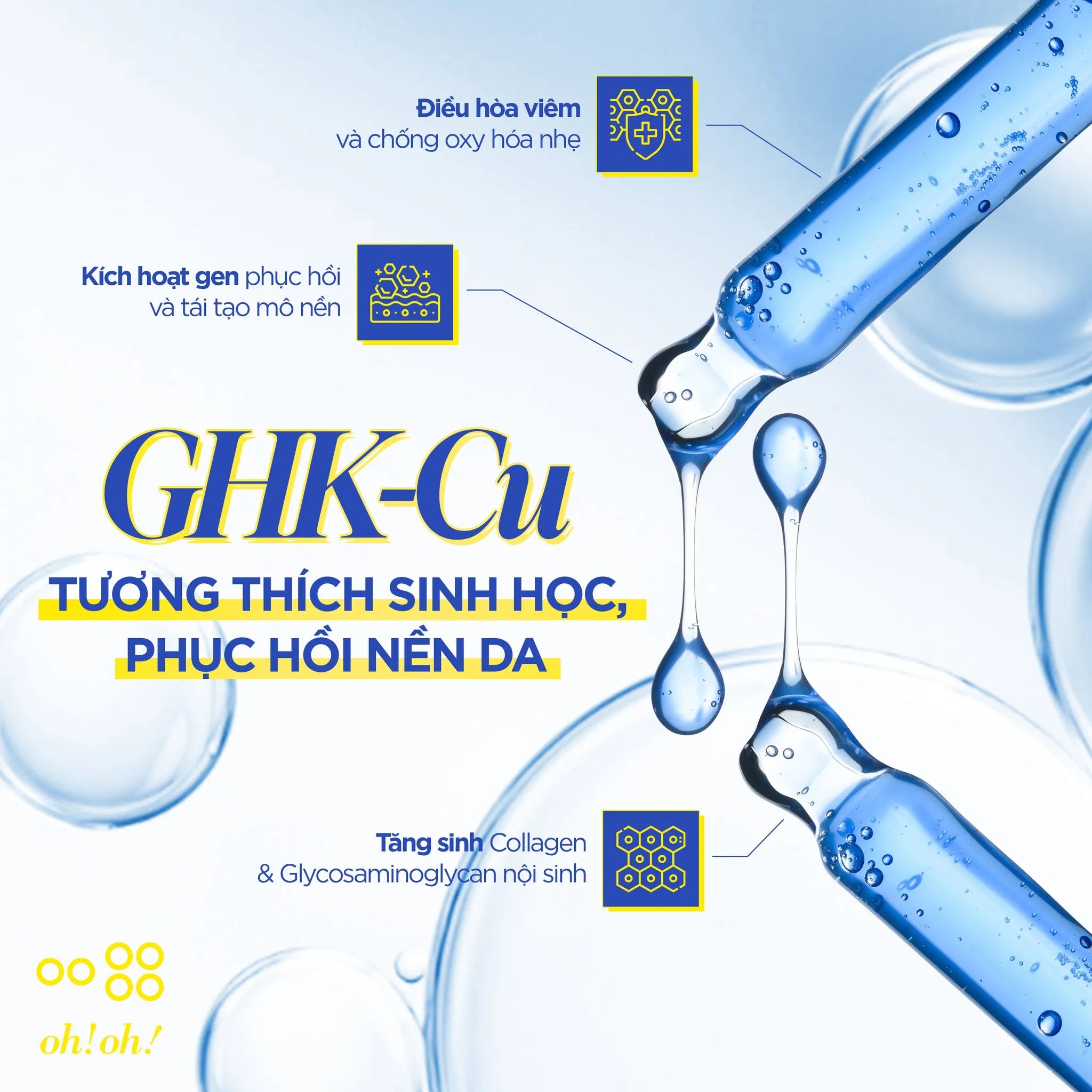 Tinh Chất Phục Hồi, Hỗ Trợ Giảm Sẹo & Trẻ Hóa Da oh!oh! Flawless Abyss Serum (15g)