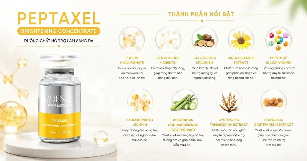 Combo Vi Kim Peptaxel Altum™ Xanh + Vàng – Kiểm Soát Dầu & Làm Trắng Da Hỗn Hợp Thiên Dầu