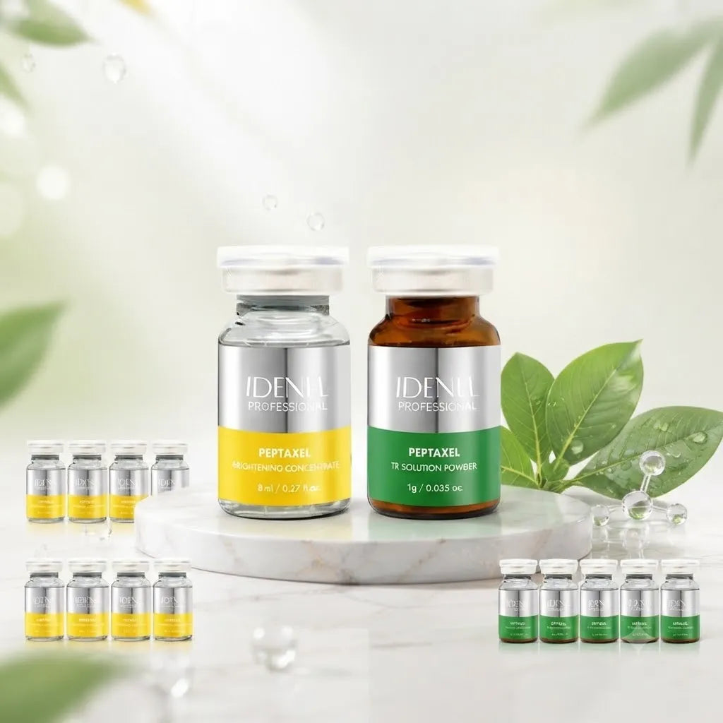 Combo Vi Kim Peptaxel Altum™ Xanh + Vàng – Kiểm Soát Dầu & Làm Trắng Da Hỗn Hợp Thiên Dầu