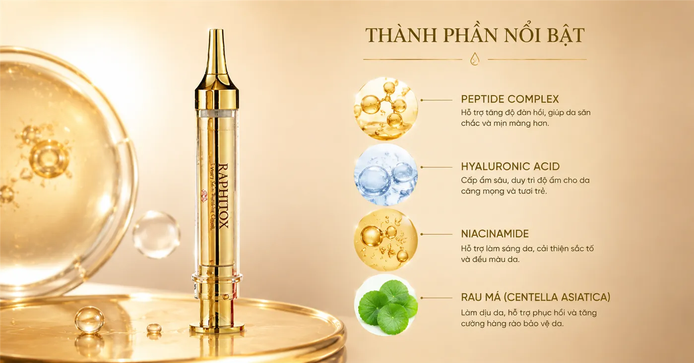 Vi Kim Sinh Học Nano Luxury Raphitox 100%