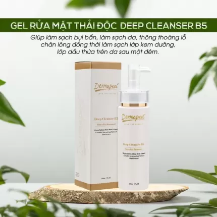 Sữa Rửa Mặt Dạng Gel Thải Độc Dermapeel 200ml