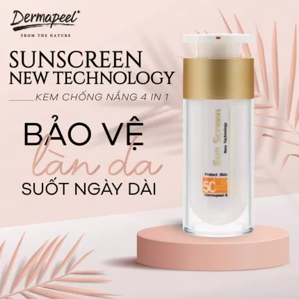 Kem Chống Nắng Dermapeel 4 IN 1 30ml (MẪU MÃ HOÀN TOÀN MỚI)