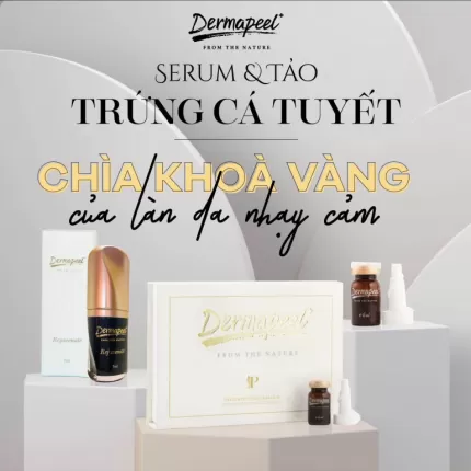 Serum Trứng Cá Tuyết Điều Trị Mụn Dermapeel 7ml