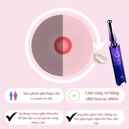 Kem Làm Khử Thâm Làm Hồng Nhũ Hoa GCell XXVirgin N