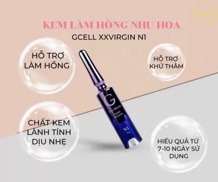 Kem Làm Khử Thâm Làm Hồng Nhũ Hoa GCell XXVirgin N