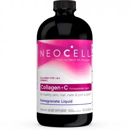 Nước Uống Neocell Collagen + C Pomegranate Liquid của Mỹ 473ml