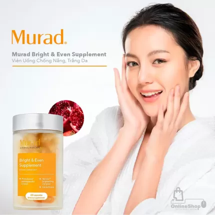 Viên Uống Chống Nắng Nội Sinh Murad Pomphenol Sunguard Dietary Supplement