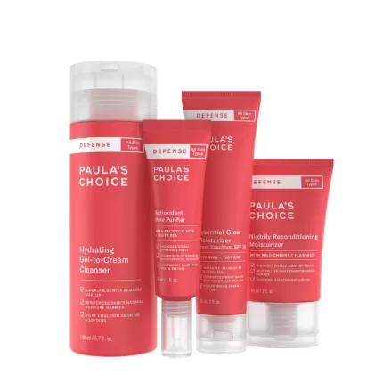 Bộ Sản Phẩm Chăm Sóc Da Của Dòng Paula's choice Defense Kit