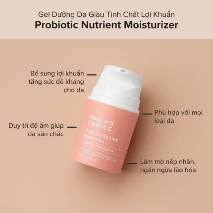 Kem Dưỡng Giàu Lợi Khuẩn Tế Bào Paula's Choice Probiotic Nutrient Moisturizer