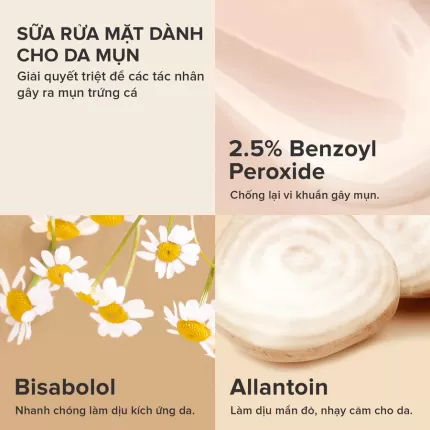 Kem Điều Trị Mụn Dành Cho Da Nhạy Cảm Paula’s Choice Clear Regular Strength Daily Skin Clearing Treatment 2.5% Benzoyl Peroxide