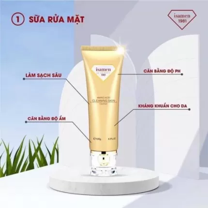 Sữa rửa mặt Isamen Amino Acid Cleansing Skin 120g