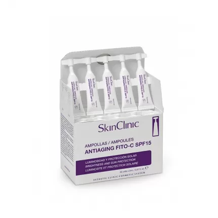 Tinh Chất Chống nắng và dưỡng da SkinClinic Antiaging Fito C SPF 15