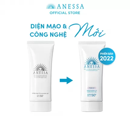 Gel Chống Nắng Dưỡng Trắng Anessa Whitening UV Sunscreen Gel SPF 50+ PA++++