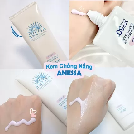 Gel Chống Nắng Dưỡng Trắng Anessa Whitening UV Sunscreen Gel SPF 50+ PA++++