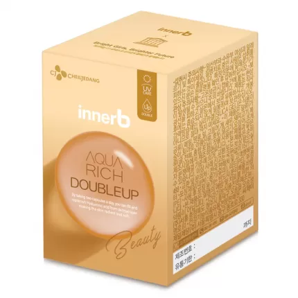 Viên Uống Cấp Nước Bổ Sung Collagen Giúp Da Sáng, Bảo Vệ Da Khỏi Tia UV Innerb Aqua Rich Double up