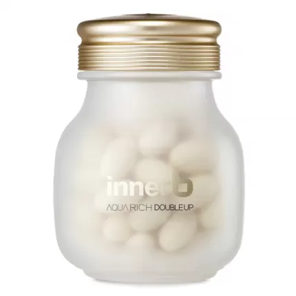 Viên Uống Cấp Nước Bổ Sung Collagen Giúp Da Sáng, Bảo Vệ Da Khỏi Tia UV Innerb Aqua Rich Double up
