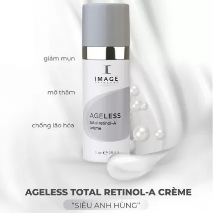 Kem Trẻ Hóa Da và Làm Mờ Vết Thâm Image Skincare Ageless Total Retinol A Crème