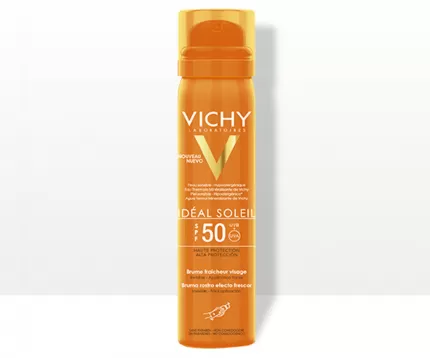 Xịt Chống Nắng  Kiềm Dầu Vichy Ideal Soleil Face Mist SPF50 PA+++