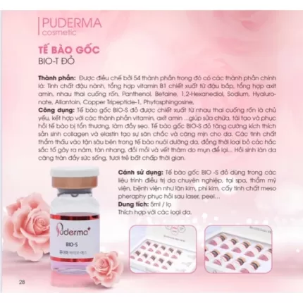 Tế bào gốc Puderma BIO-S đỏ
