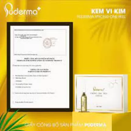 Kem siêu vi kim sinh học Puderma Strong One Peel