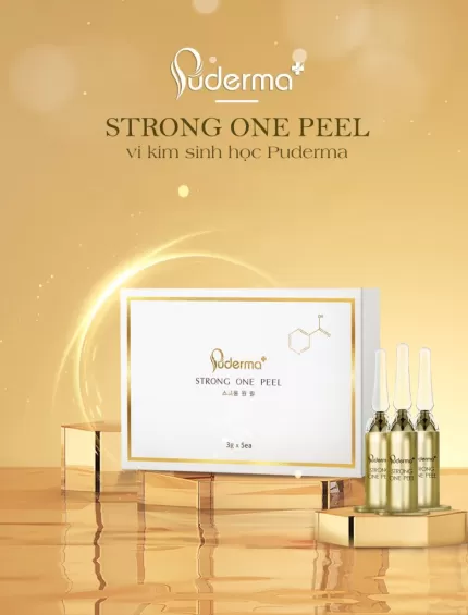 Kem siêu vi kim sinh học Puderma Strong One Peel