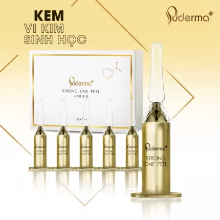 Kem siêu vi kim sinh học Puderma Strong One Peel