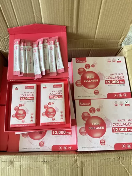 Collagen vảy cá Puderma White Jade ( Mẫu mới )