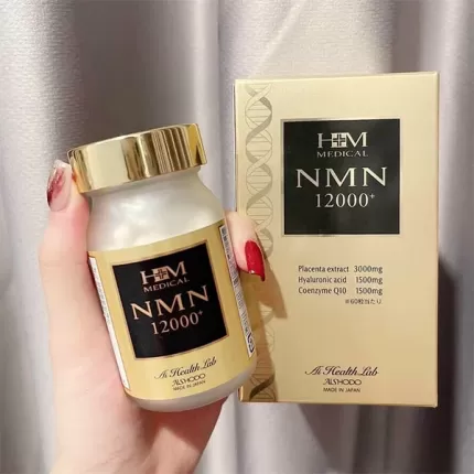 Viên uống trẻ hóa da NMN 12000+ Aishodo Al Health Lab