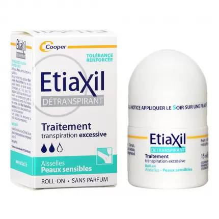 Lăn khử mùi, đặc trị mồ hôi EtiaXil Detranspirant Traitement Roll-On