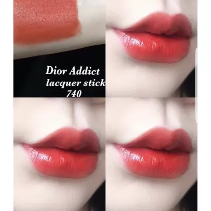 Son Dior Addict Lipstick Rouge Shine Màu 740 Saddle
