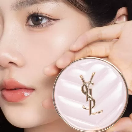 Phấn nước YSL Touche Eclat Glow-Pact Cushion High Cover Mesh Foundation Vỏ Da Hồng B20
