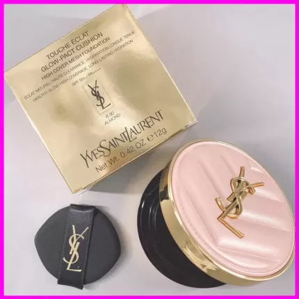Phấn nước YSL Touche Eclat Glow-Pact Cushion High Cover Mesh Foundation Vỏ Da Hồng B20