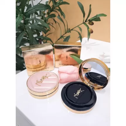 Phấn nước YSL Touche Eclat Glow-Pact Cushion High Cover Mesh Foundation Vỏ Da Hồng B20