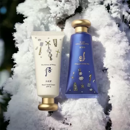 Sét kem dưỡng da tay The History of Whoo Gongjinhyang Royal Hand Cream Special Set SPF10