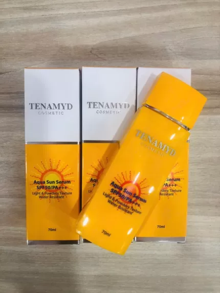 Tinh Chất Chống Nắng Tenamyd Aqua Sun Serum  Dạng Nước SPF50/PA+++ 70ml