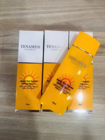Tinh Chất Chống Nắng Tenamyd Aqua Sun Serum  Dạng Nước SPF50/PA+++ 70ml