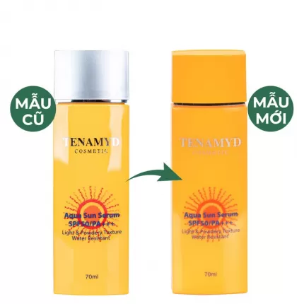 Tinh Chất Chống Nắng Tenamyd Aqua Sun Serum  Dạng Nước SPF50/PA+++ 70ml
