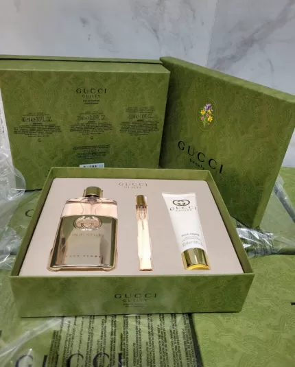 Bộ Quà Tặng Nước Hoa Nữ Gucci Guilty Pour Femme EDP Gift Set 3 Món