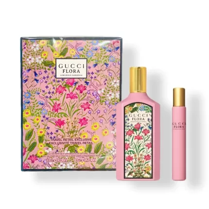 Bộ Quà Tặng Nước Hoa Gucci Flora Gorgeous Gardenia EDP 100ML + 7.4ML