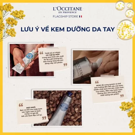 Kem dưỡng da tay Loccitane 25% Bơ Đậu Mỡ Shea Butter Intensive Hand Balm 150ml