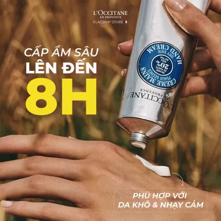 Kem dưỡng da tay L'Occitane 20% Bơ Đậu Mỡ Shea Butter Hand Cream 150ml