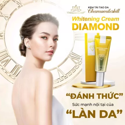 Kem tái tạo kim cương Chamomileskill - Whitening cream Diamond