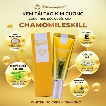 Kem tái tạo kim cương Chamomileskill - Whitening cream Diamond