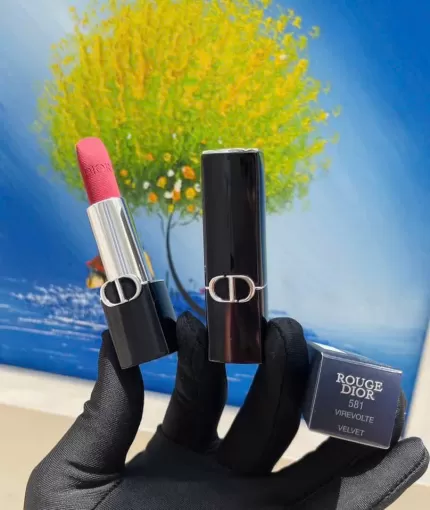 Son Dior Rouge Couture Colour Lipstick Velvet 581 Virevolte - Hồng Đào
