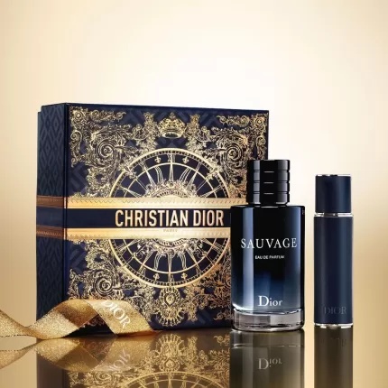 Bộ quà tặng nước hoa nam Dior Sauvage EDP Limited Edition ( EDP 100ml & EDP 10ml )