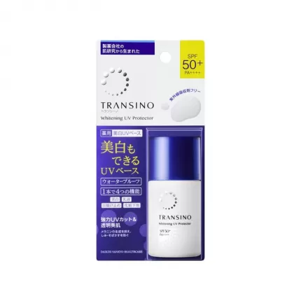[Mẫu Mới] Kem Chống Nắng Trắng Da Transino Whitening UV Protector SPF50+ PA++++ 30ml