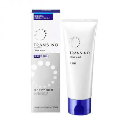 [Mẫu Mới] Sữa Rửa Mặt Transino Clear Wash Cao Cấp Từ Nhật Bản 100g