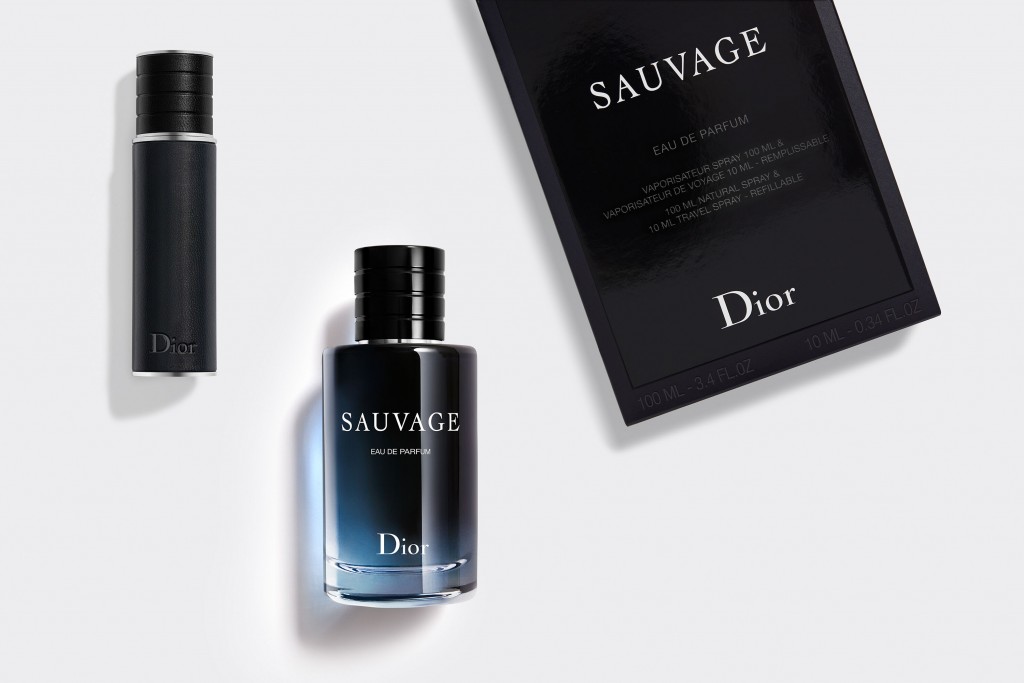 Set Dior Sauvage EDP 100ml Travel Case EDP 10ml  Kinperfume