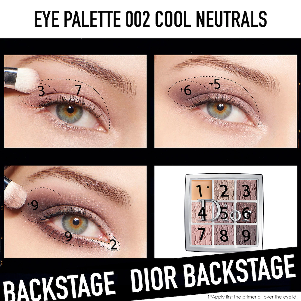 Bảng Màu Mắt  Bắt sáng Dior BackStage Eye Palette 004  Mỹ Phẩm  Socutelipstick  Tiệm Socute